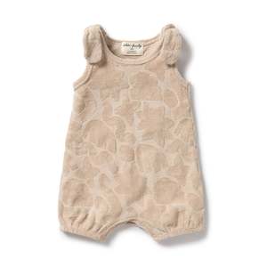 General: Pattern Play Organic Terry Playsuit