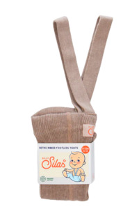 Child: Footless Cotton Tights - Peanut Blend