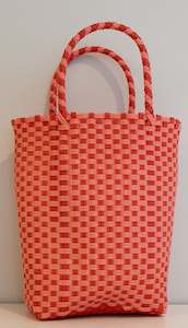 New: Woven Bag - Red