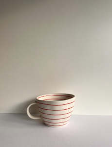 New: Red Stripe Mug