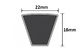 SPC2000 Wrapped Wedge V Belt