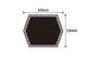BB140 Double Sided Hex Belts