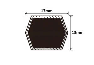 BB96 Double Sided Hex Belts