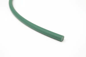 Polyurethane Round Belt Solid 3mm Green Rough