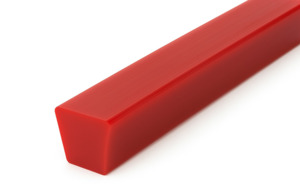 Polyuerethane Round And V Belt: Polyurethane V Belt 13 x 8mm Red