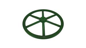 20in x 1A Cast Iron V Pulley Spoked Pilot Bore