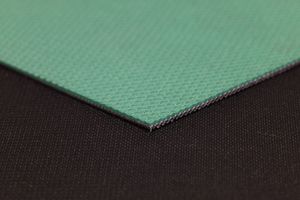Belting General Purpose PVC 2 Ply 2000mm Rough Top Green / Slider Back Black