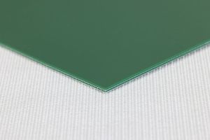Belting General Purpose PVC 2 Ply 2000mm Gloss Top Apple Green / Slider Back Natural