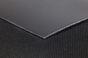 Belting General Purpose PVC 2 Ply 1400mm Gloss Top Black / Diamond Back Black