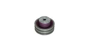 3.1/2in x 2A Aluminium V Pulley Solid Pilot Bore (High Boss)