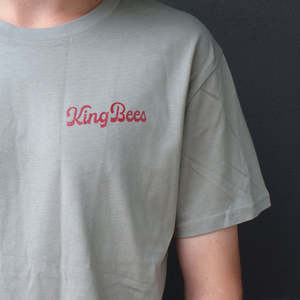King Bees T-Shirt - Aotearoa Badge