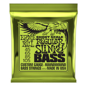 Ernie Ball Bass Strings 45-105 Short Scale Regular Slinky