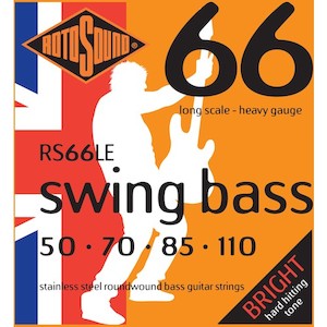 Bass Guitar String Sets: Rotosound Bass Strings 50-110 Stainless Steel Long Scale