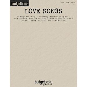 Budget Books - Love Songs PVG