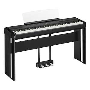 Stage Pianos: Yamaha P525B Digital Stage Piano, Stand and Triple Pedal
