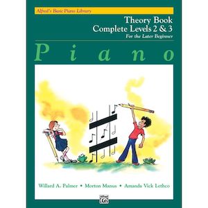 Piano Tutor: Alfreds Basic Piano Library Theory Book - Complete Levels 2&3