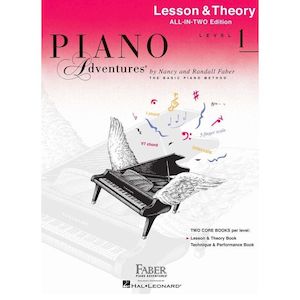 Piano Adventures Lesson & Theory - Level 1 (All-in-two Edition)