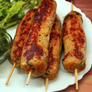 Chicken Seekh Kebab
