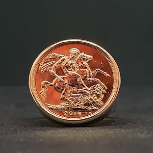 Sovereign: 22ct Gold Half Sovereign Ring