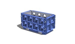 KL11B Interlocking Block Mould Kings Engineering