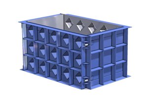 KL12A Interlocking Block Mould Kings Engineering