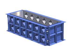 Products: KL14A Interlocking Block Mould Kings Engineering