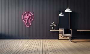 Worldwide Neon Signs: Empower Women Logo