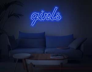 Sexy Naughty Neon Signs: Girls LED Neon Sign