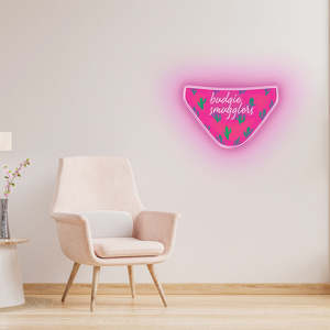 Party Neon Signs: Budgie Smugglers LED Neon Sign