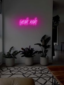 Party Neon Signs: Yeah Nah LED Neon sign