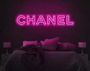 Symbol Neon Signs: Chanel LED Neon Sign