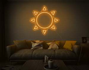 Symbol Neon Signs: Sun LED Neon Sign
