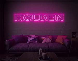 Symbol Neon Signs: Holden LED Neon Sign