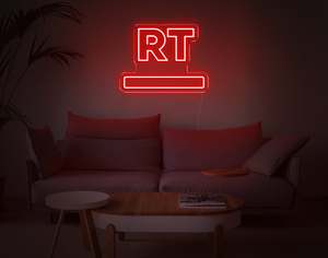 Symbol Neon Signs: Rt LED Neon Sign