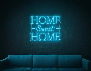 Motivational Neons: Home Sweet Home V1 LED Neon Sign