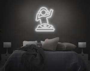 Mancave Neon Signs: Dj LED Neon Sign