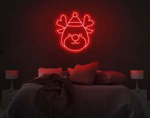 Christmas Neon Signs: Reindeer LED Neon Sign