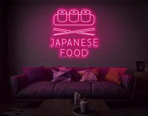 Restaurant Neon Signs: Japanese Food LED Neon Sign