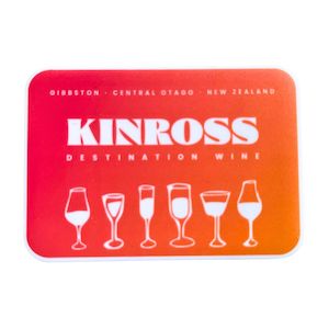 Central Otago Merch: Kinross Magnet