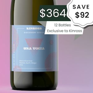 12 Bottle Case Special - Kinross x Valli 'Una Volta' Waitaki Gewürztraminer 2022