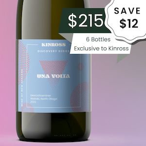 6 bottle Case Special - Kinross x Valli 'Una Volta' Waitaki Gewürztraminer 2022