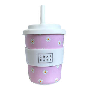 Accessories: Chai Baby Keep Cup Kids Medium - Delightful Daisy
