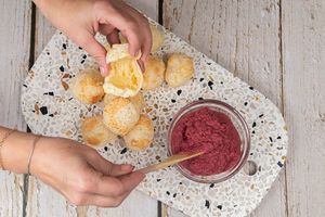 Products: VEGAN CHIPA, 24 units approx