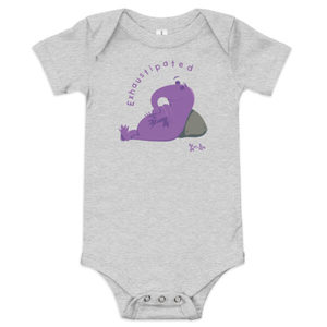 Baby short sleeve one piece – Kiri and Lou Exhaustipated