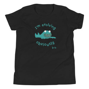 Youth Short Sleeve T-Shirt – Kiri and Lou Ichtheo Evolving