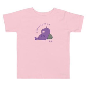 Toddler Short Sleeve Tee – Kiri and Lou Exhaustipated