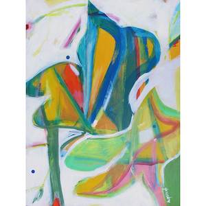 Painting: Peacock Top Hat