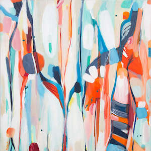 Original Artwork: Tiger Tipple - Original Abstract Painting