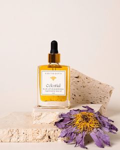 Products: Celestial, Blue Lotus & Moringa Face Oil