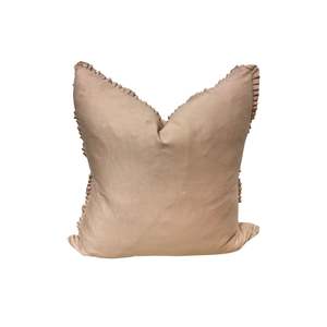 Blush Linen Euro Cushion